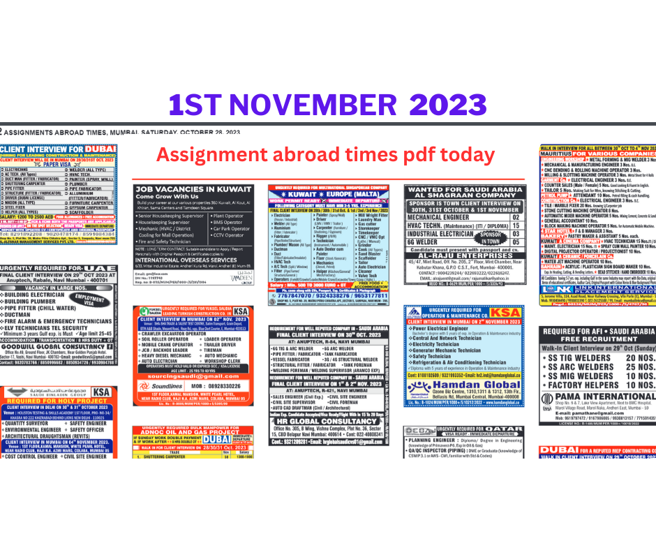 today assignment abroad times pdf today 2023