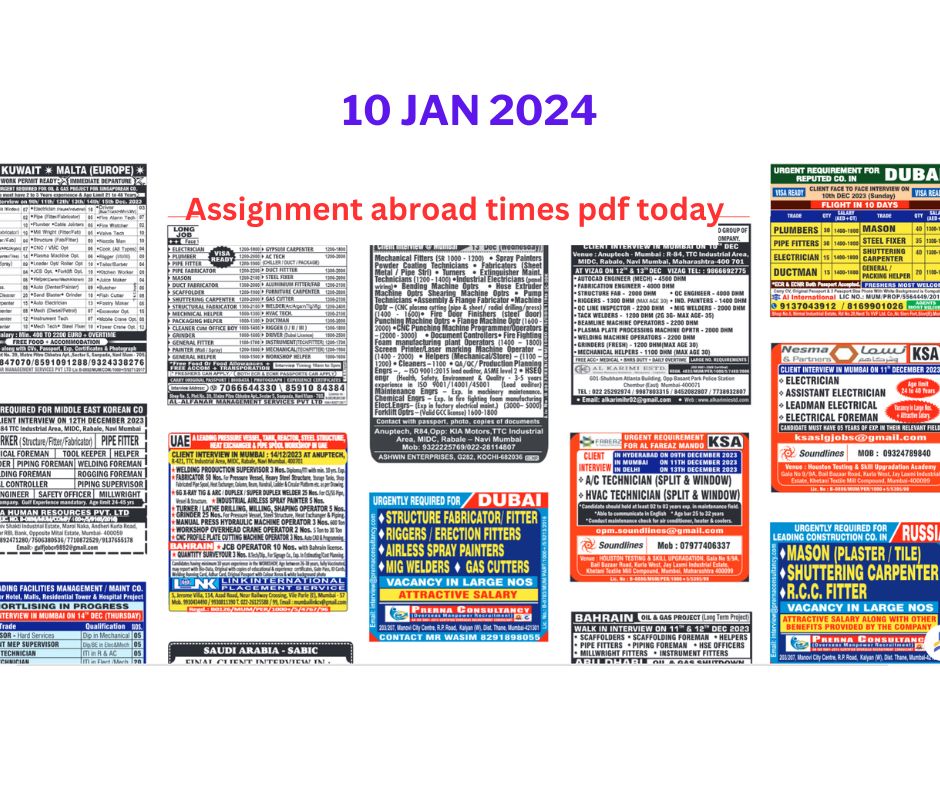 assignment abroad mumbai pdf