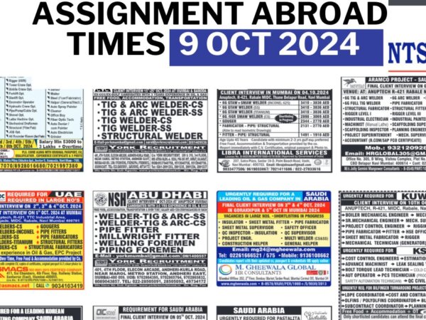 Assignment abroad times pdf today