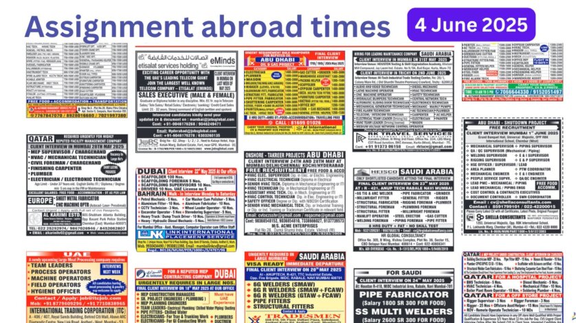 Assignment abroad times today 4 june 2025